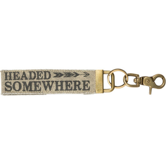 "Somewhere" Keychain