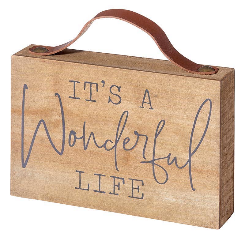 Shelf Block-G-Wonderful Life