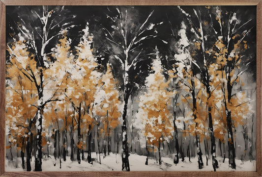 Trees Of Gold: 24 x 16 x 1.5