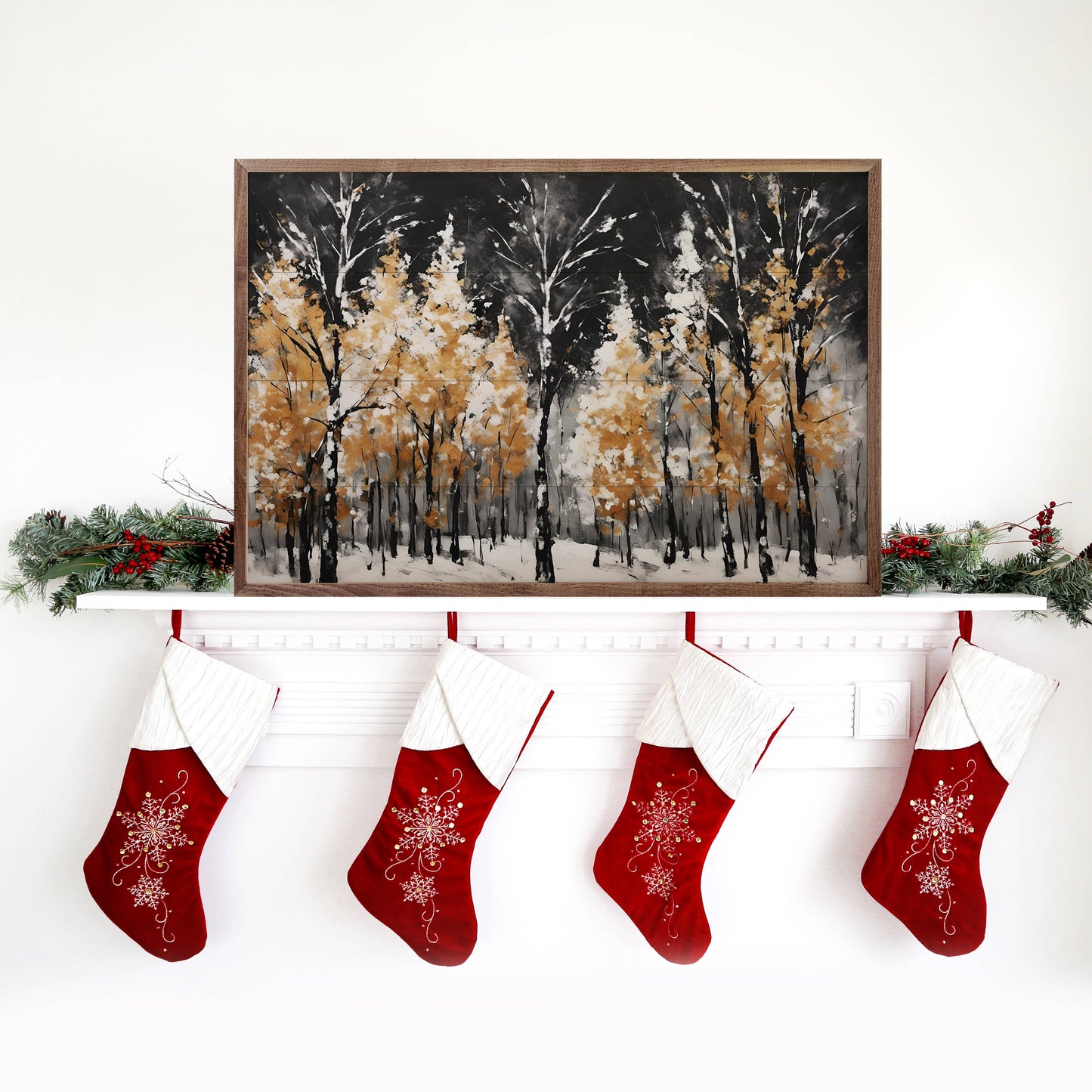 Trees Of Gold: 24 x 16 x 1.5