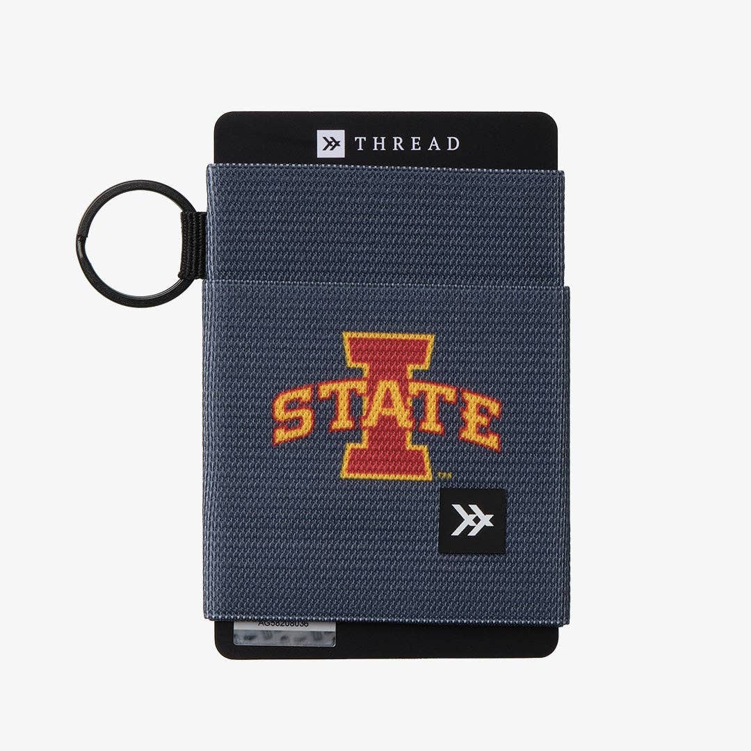 Iowa Gray - Elastic Wallet: Iowa Gray