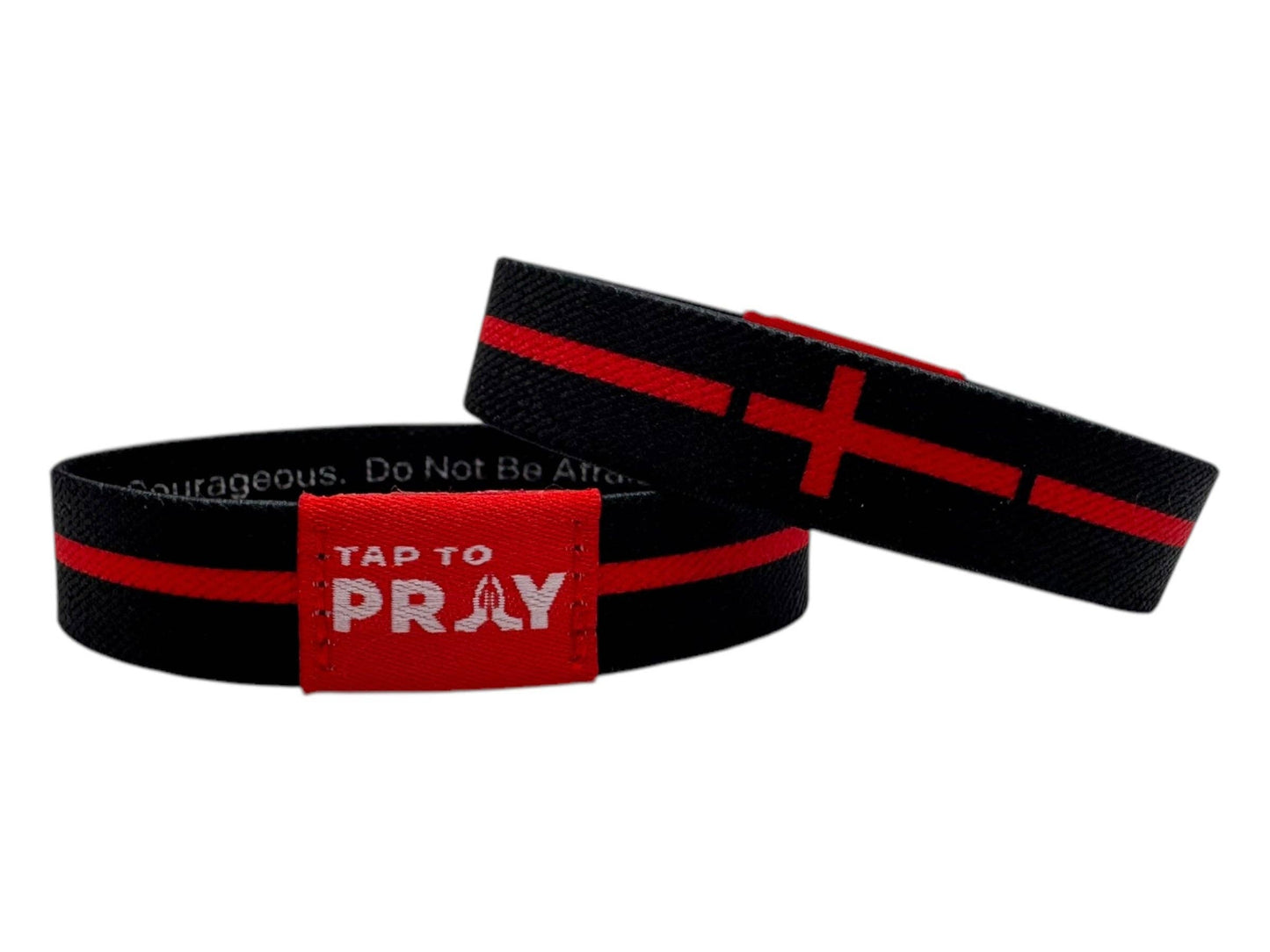 Tap To Pray™ Wristbands - First Responders Firefighters: Medium