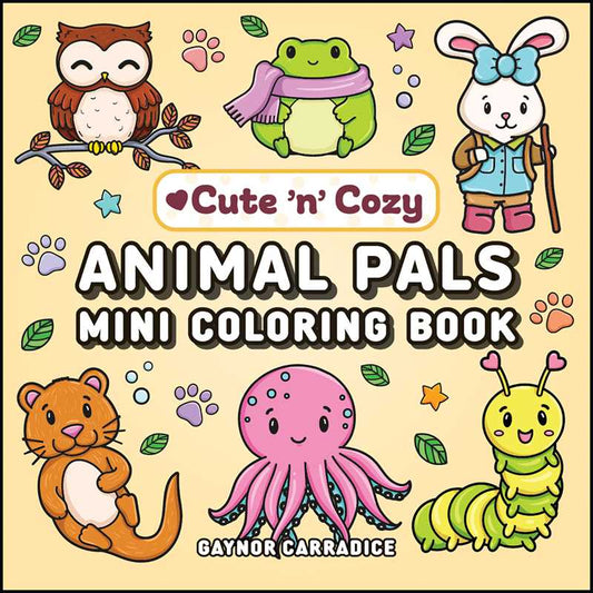 Animal Pals Mini Coloring Book by: Paperback; 96 pages / English