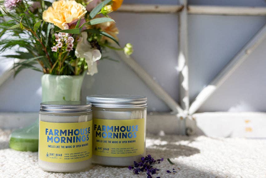 Farmhouse Mornings Candle: 16 oz Candle