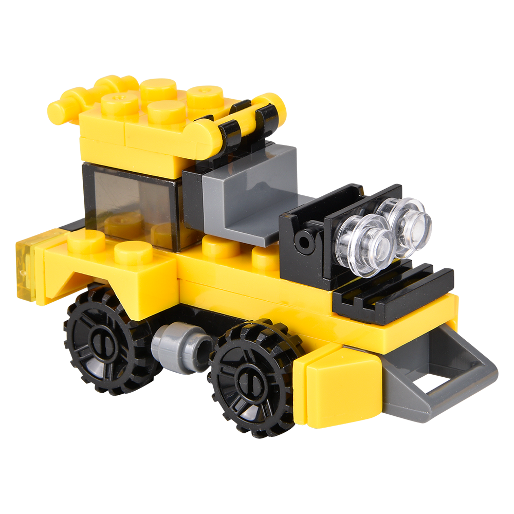 3" BUILDING BLOCK CONSTRUCTION TRUCK