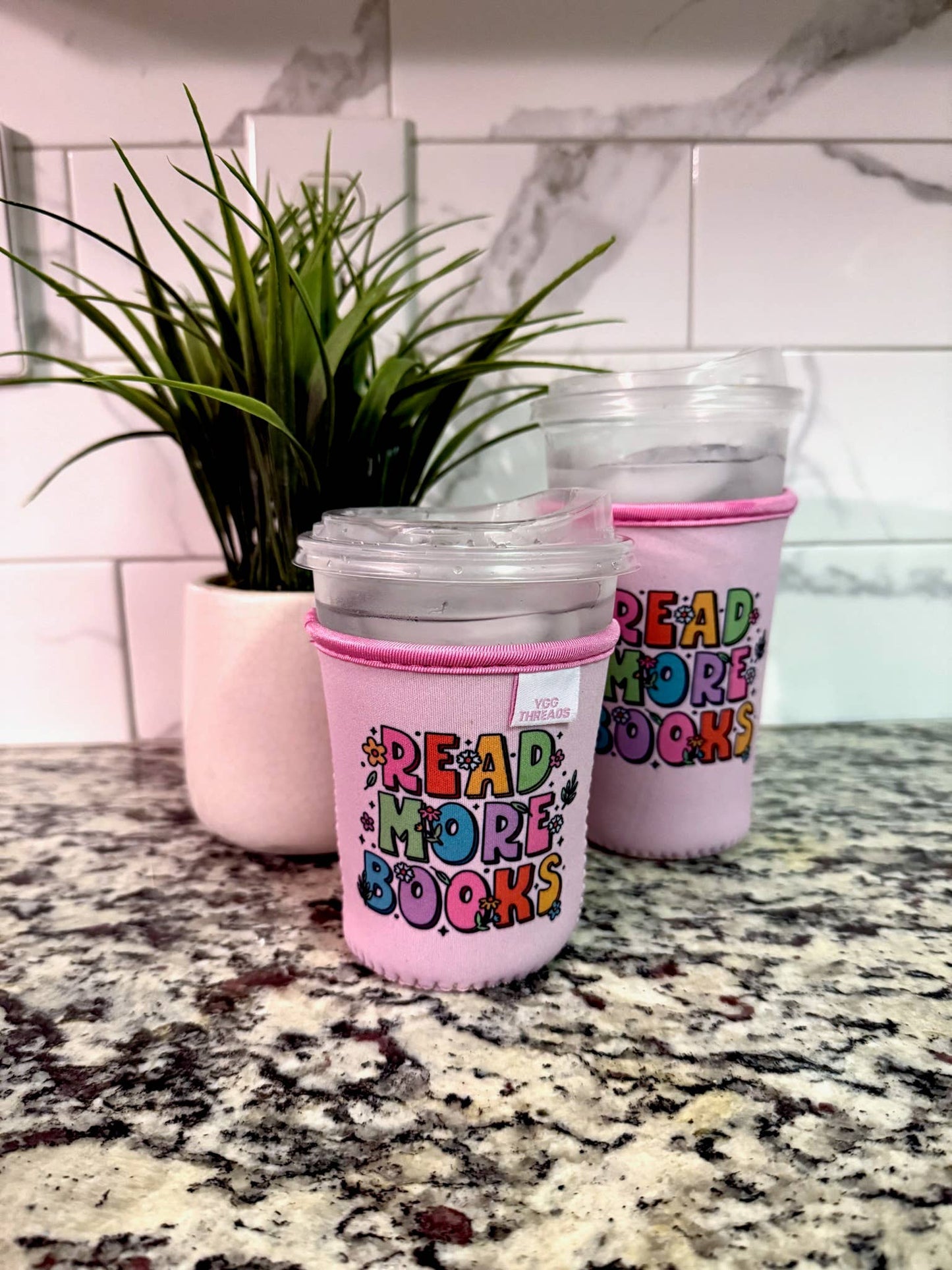 Read More Books Iced Coffee Drink Sleeve - Small