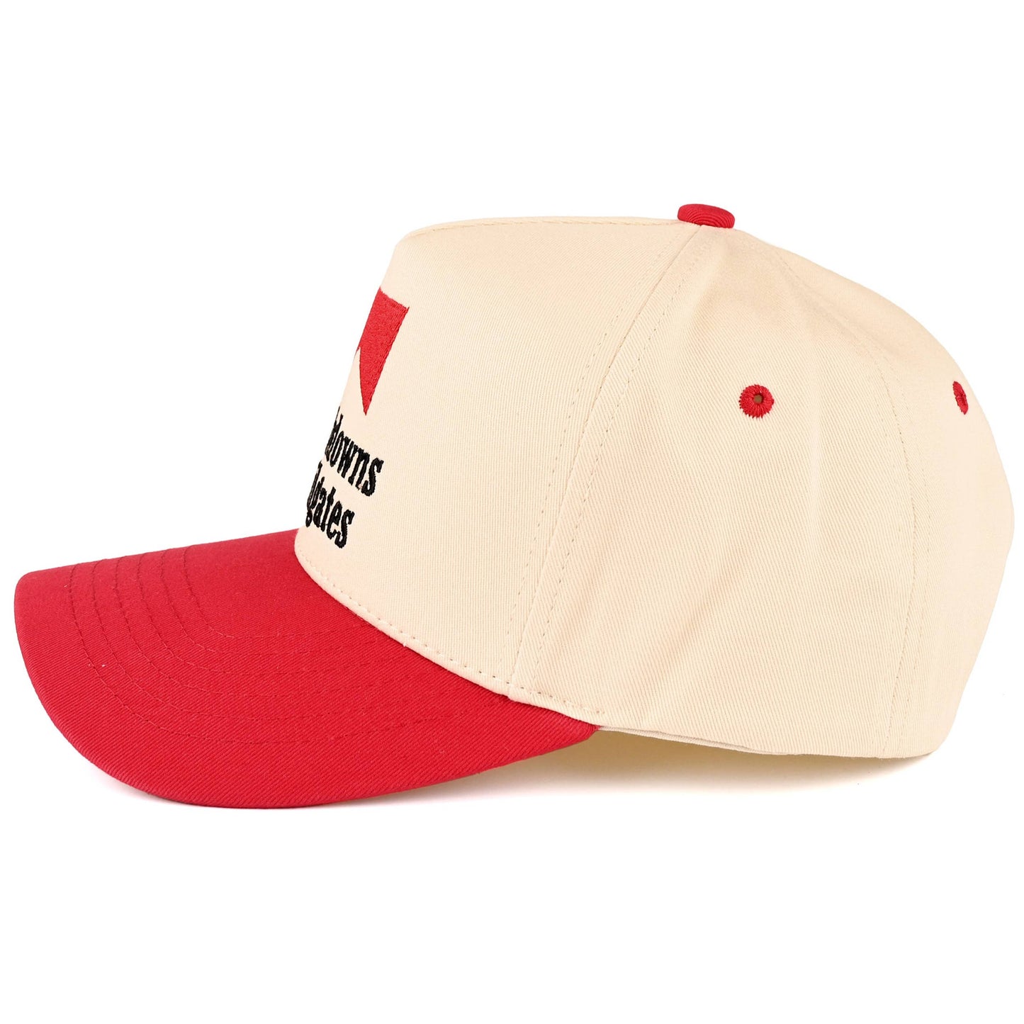 C.C TOUCHDOWNS TAILGATES Letter Trucker Cap: Black