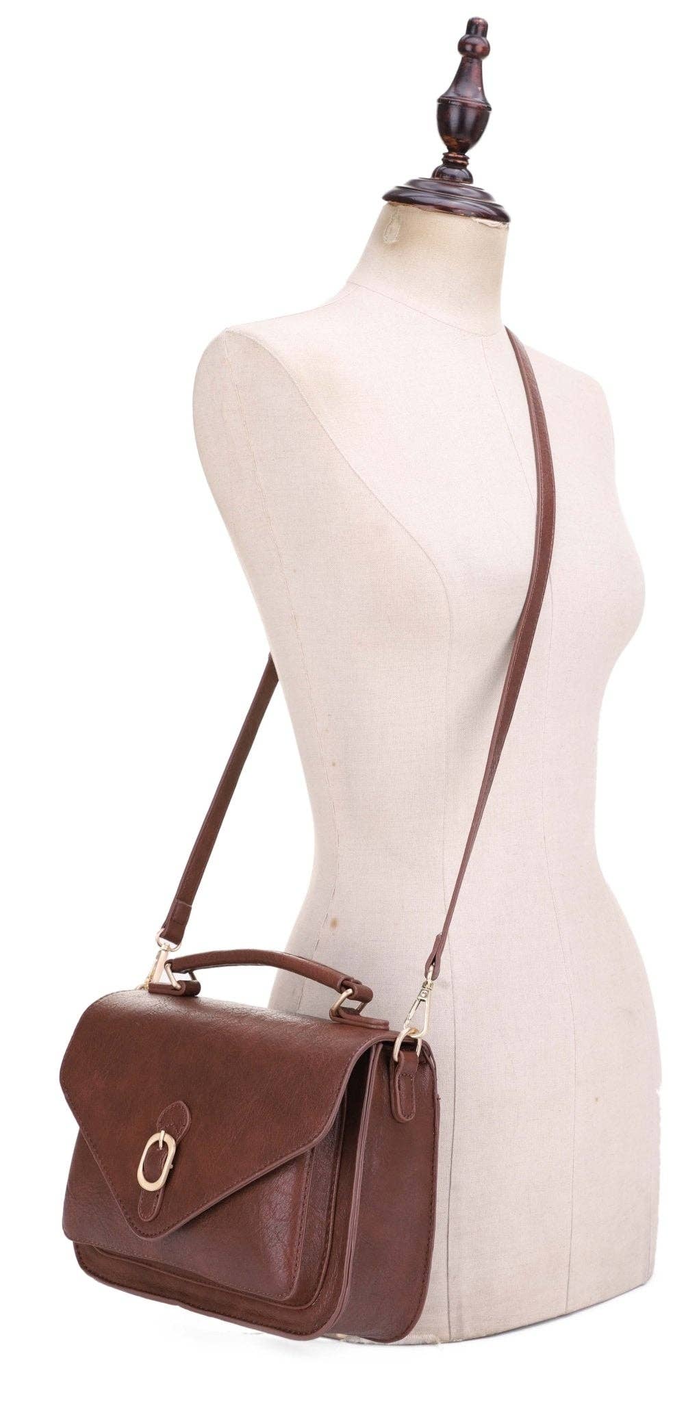 EJ60319 Nori Satchel/Crossbody Bag: Ivory
