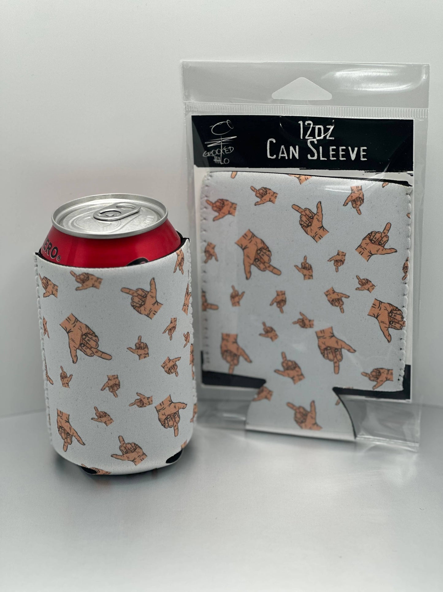 Middle Fingers Neoprene Can Sleeve