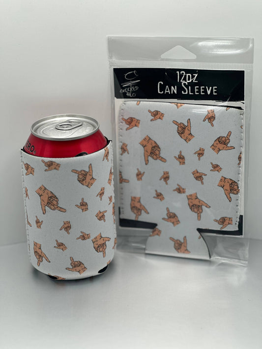 Middle Fingers Neoprene Can Sleeve