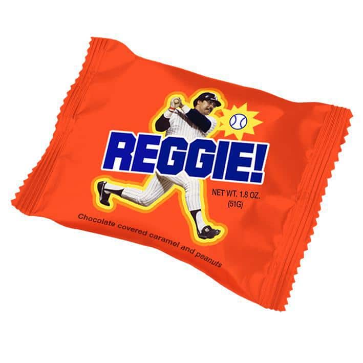 Reggie! Bar - Nostalgic Iconic Candy Bar, 24ct Case