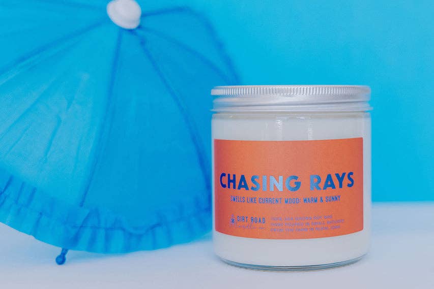 Chasing Rays Candle: 16 oz Candle