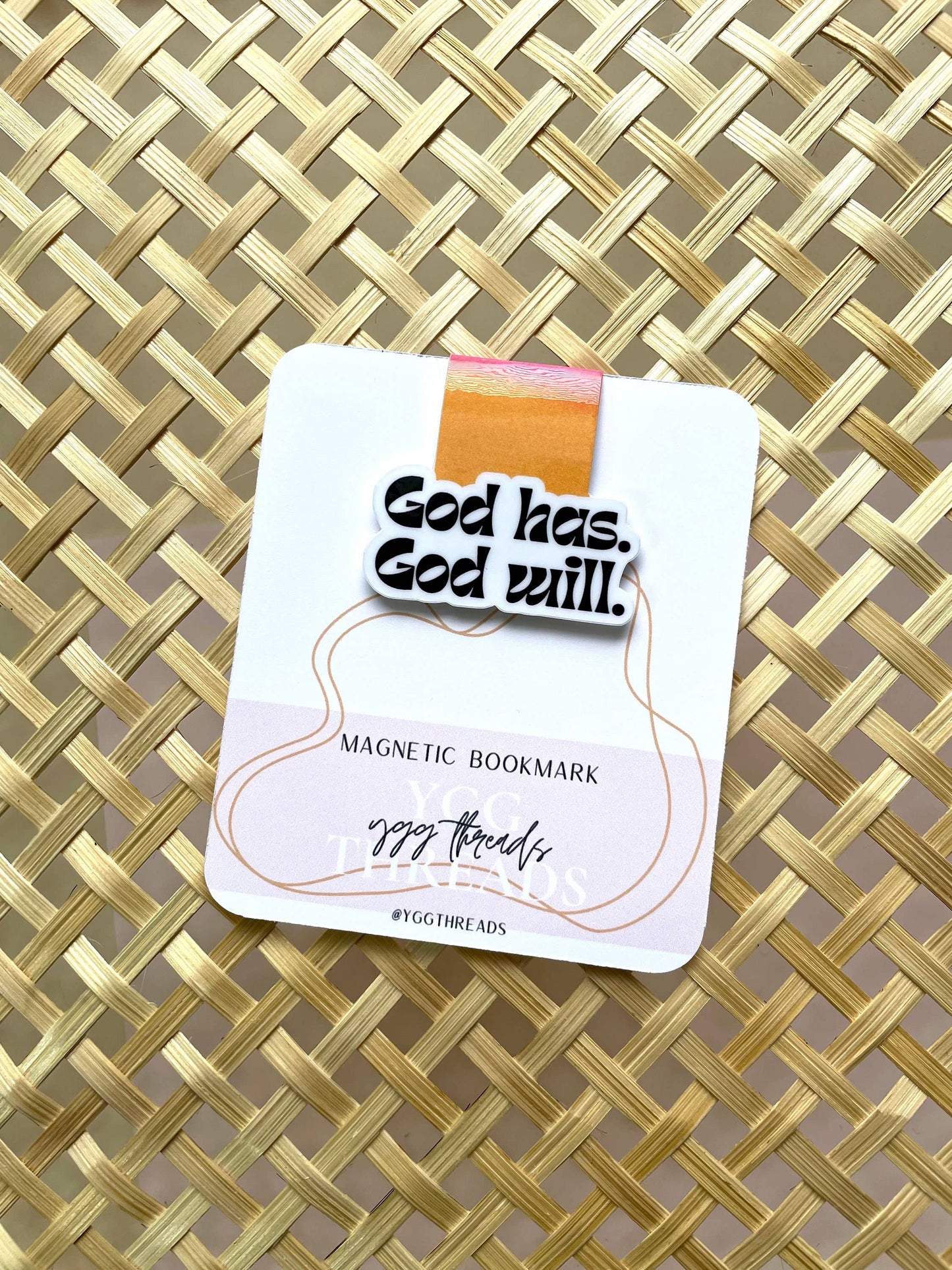 Seek Him Sunset God Faith Set | Magnetic Bookmark: Gloss / Seek Him sunset