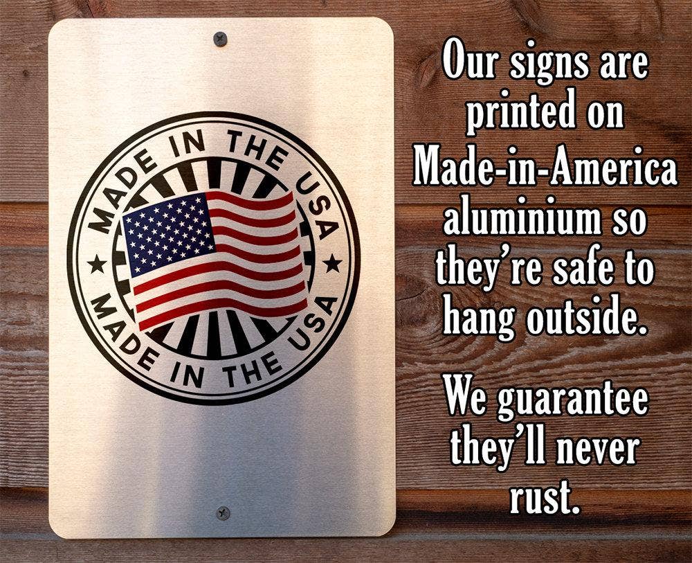 Rustic Metal Sign | Come Sit On The Porch: 8 x 12