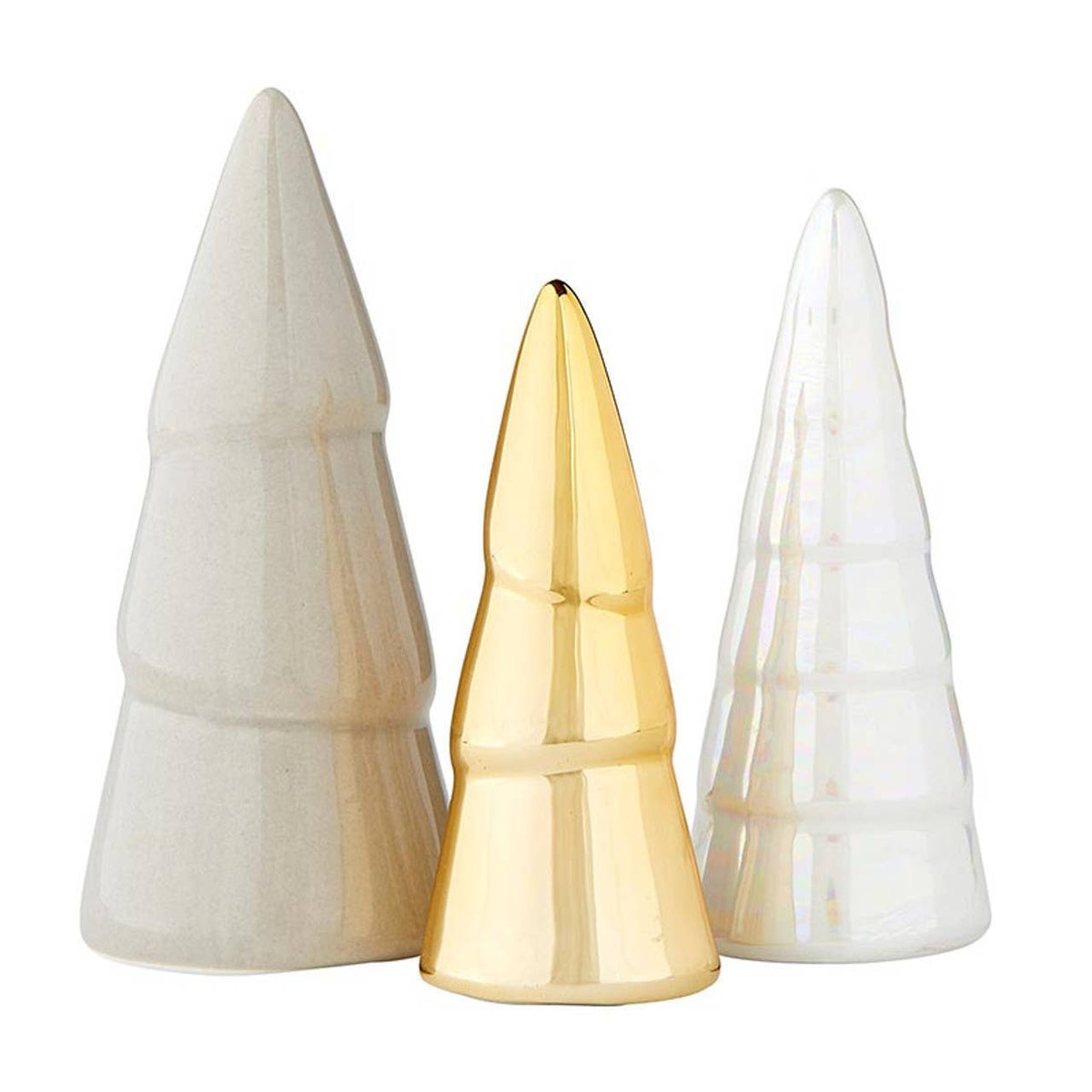 Ceramic Charcuterie Tree Set - White: Wipe Clean With Damp Cloth / Ceramic