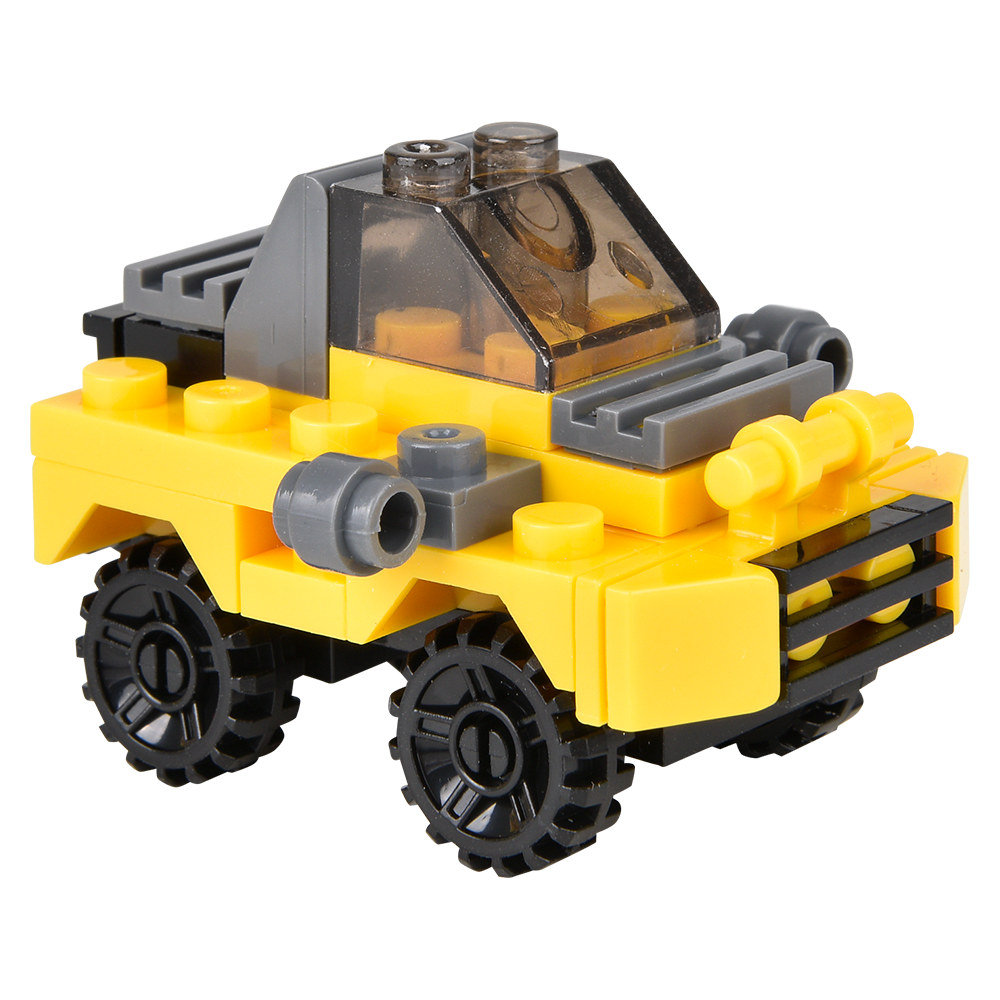 3" BUILDING BLOCK CONSTRUCTION TRUCK