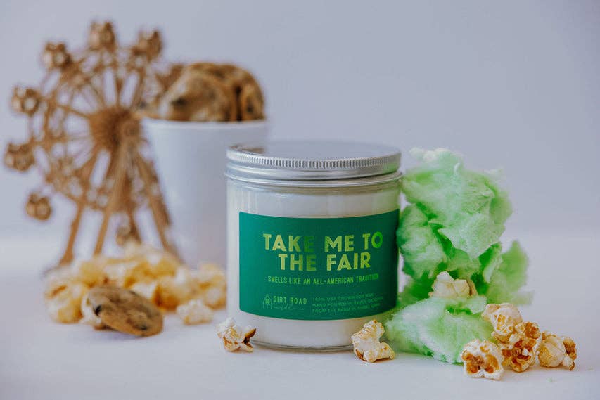 Take Me To The Fair Candle: 8 oz Candle