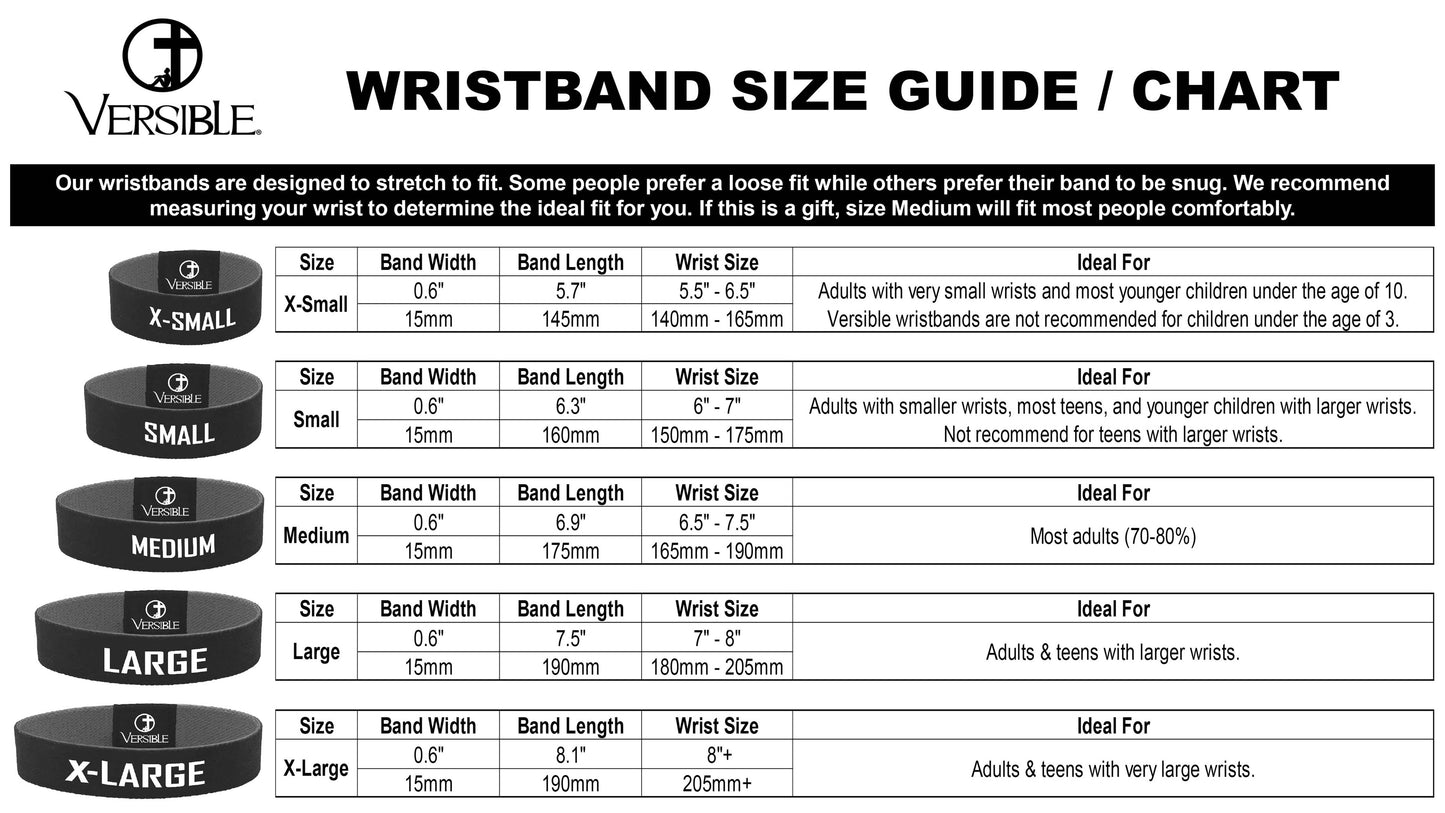 Tap To Pray™ Wristbands - Safari Leopard: Medium