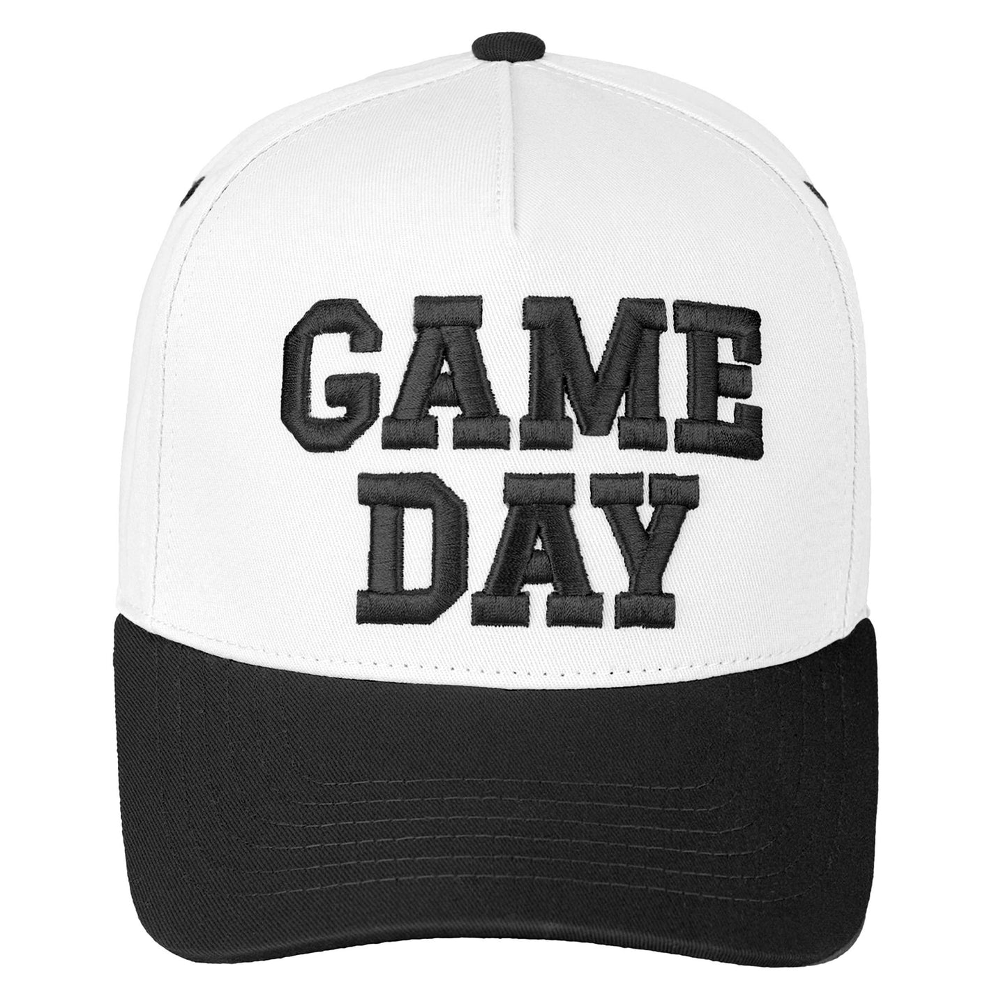 C.C GAME DAY Embroidered Cotton Baseball Cap: Purple