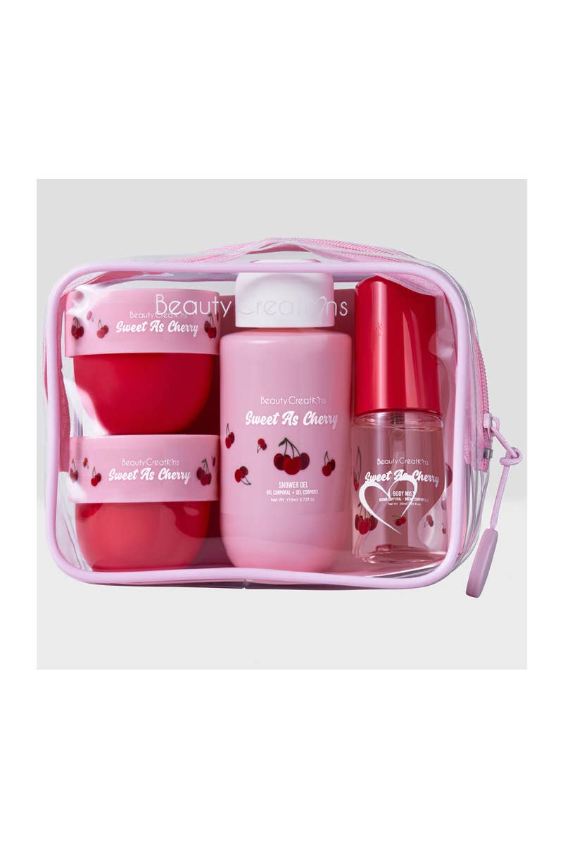 Beauty Creations SD-TB3 Cherry Travel Body Care Kit