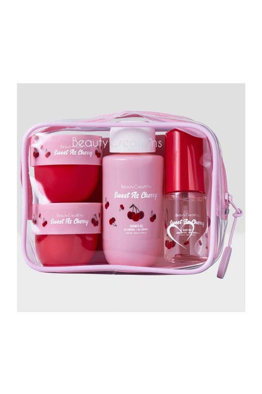 Beauty Creations SD-TB3 Cherry Travel Body Care Kit