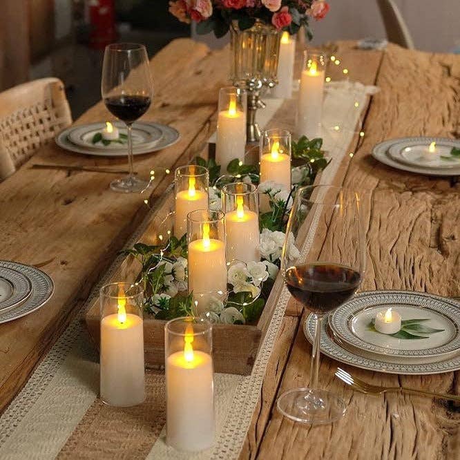 Flameless Acrylic Candle