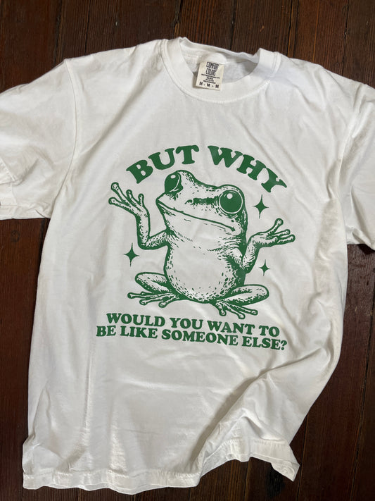 "But Why" Graphic