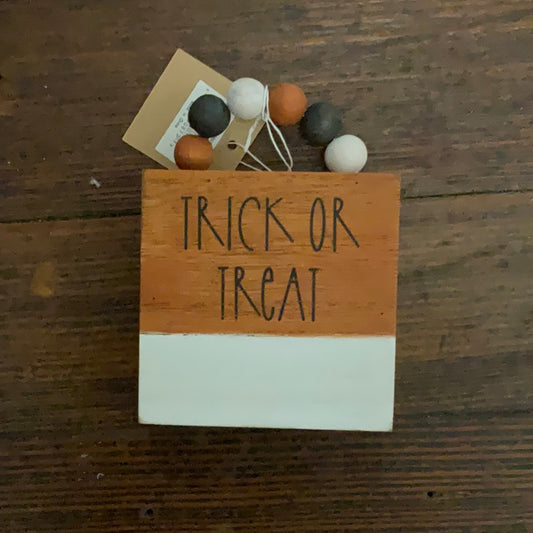 TOT Box Sign w/ Beads