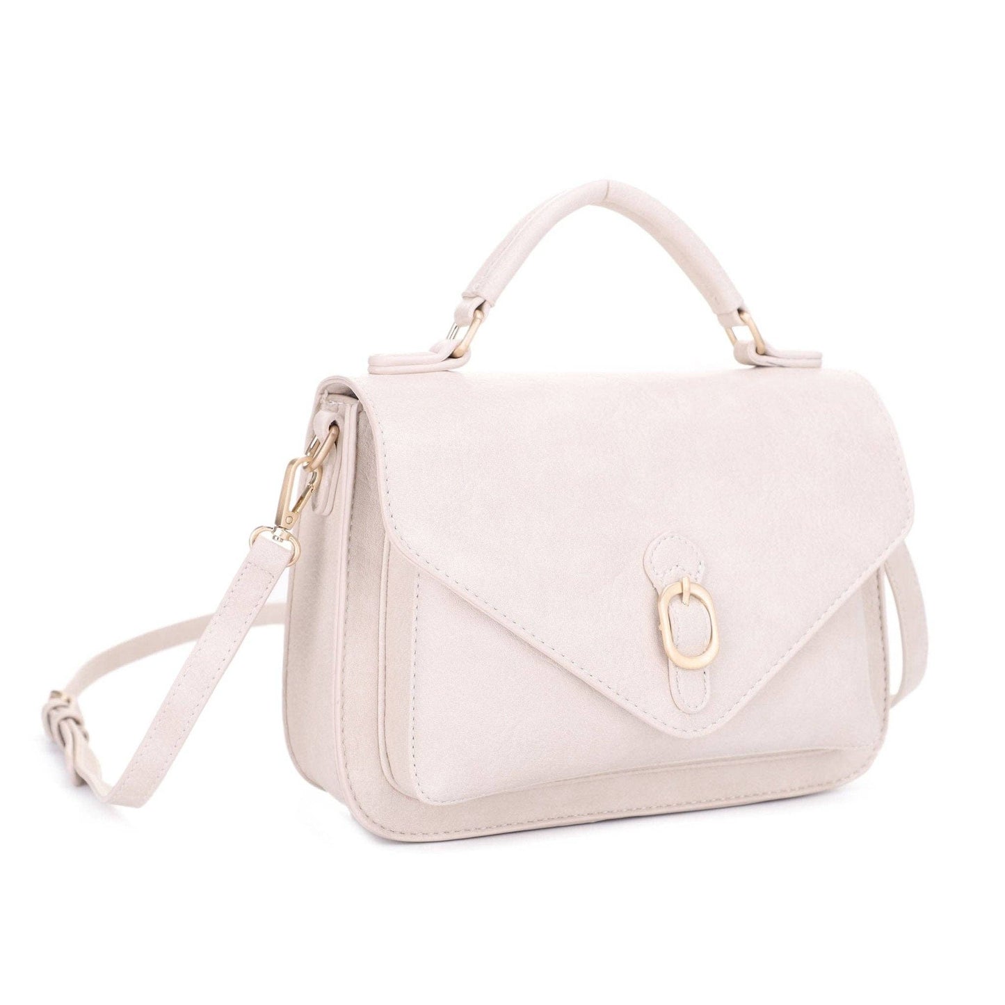 EJ60319 Nori Satchel/Crossbody Bag: Ivory