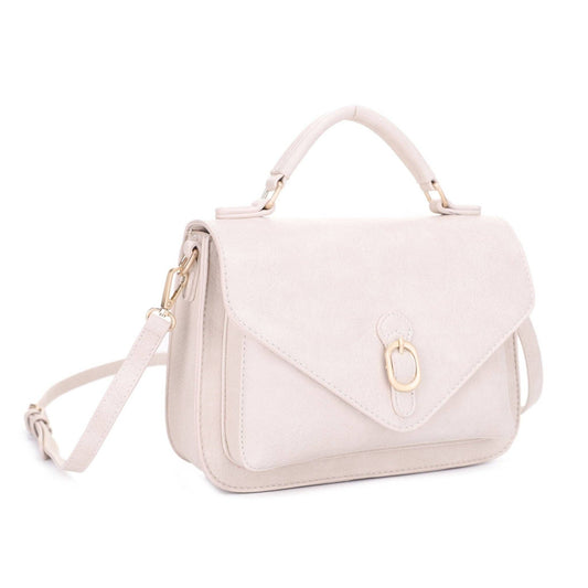 EJ60319 Nori Satchel/Crossbody Bag: Ivory