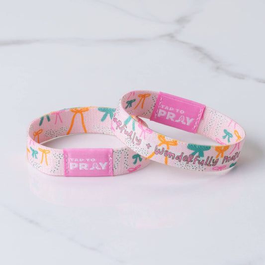 Tap To Pray™ - Kingfolk Series Wristband - Fearfully & Wonderfully Made: Medium