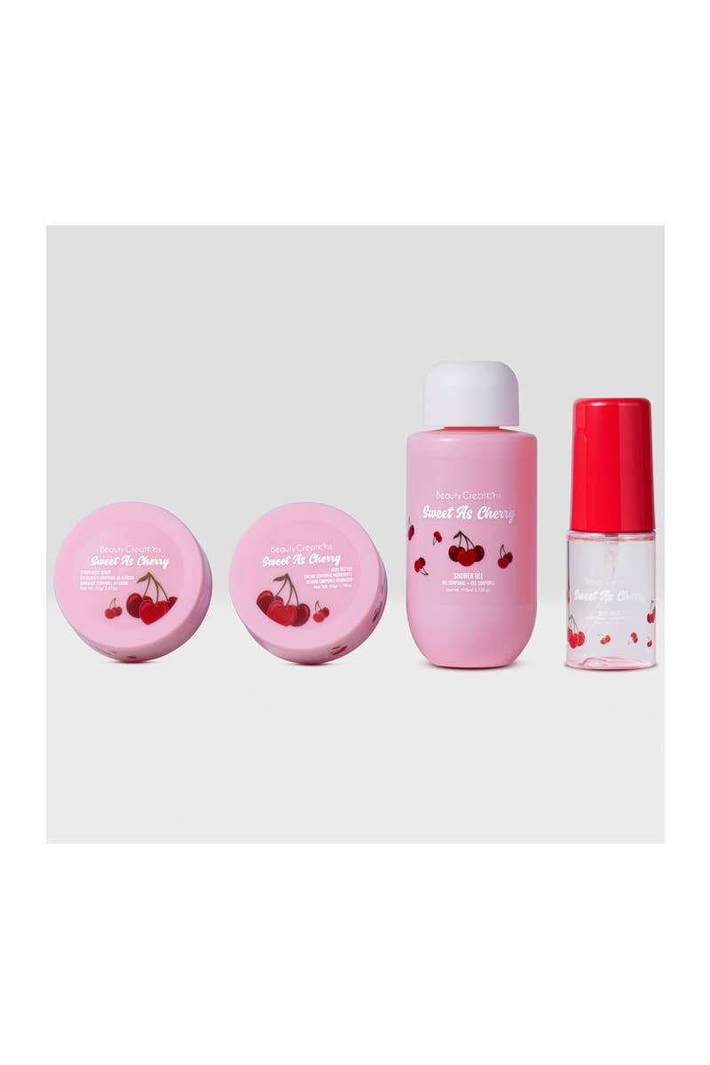 Beauty Creations SD-TB3 Cherry Travel Body Care Kit