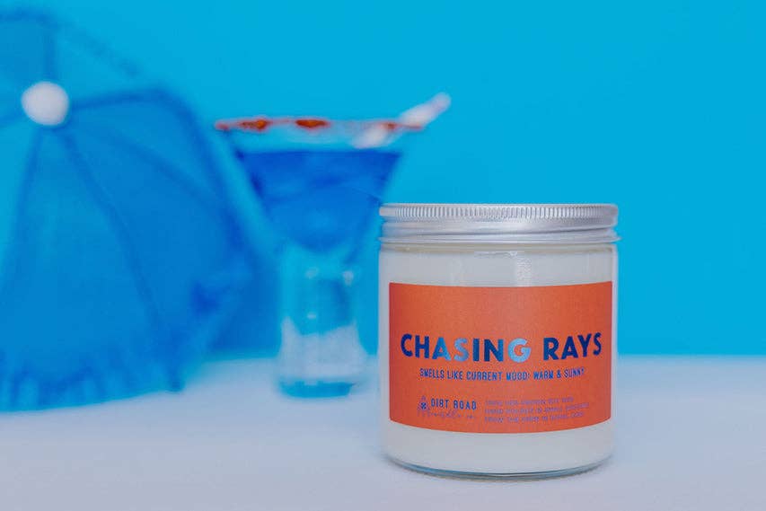 Chasing Rays Candle: 16 oz Candle