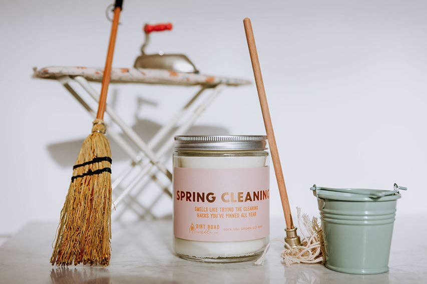 Spring Cleaning Candle: 8 oz Candle