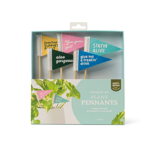 Seed & Sprout Rooting For You Plant Pennants