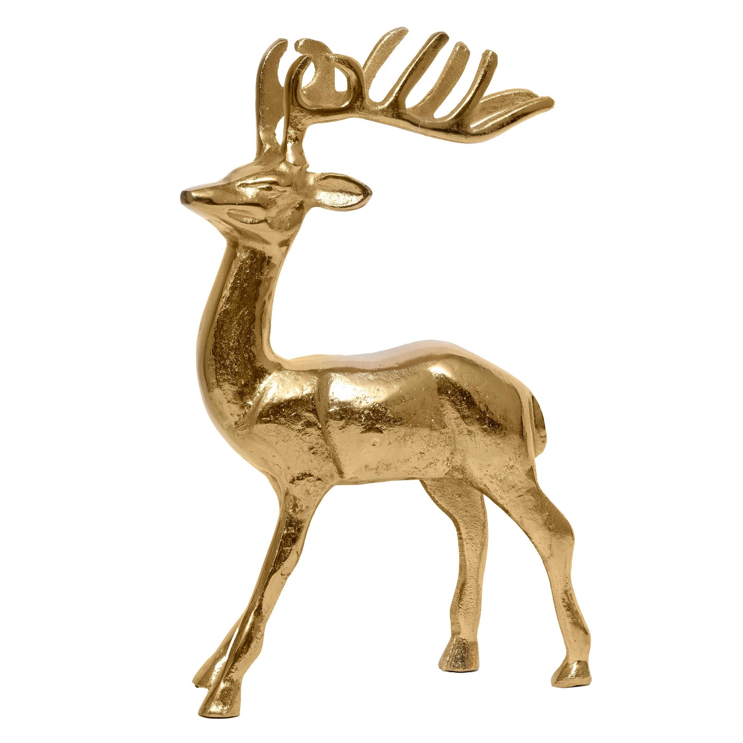 15.5' Gold Reindeer