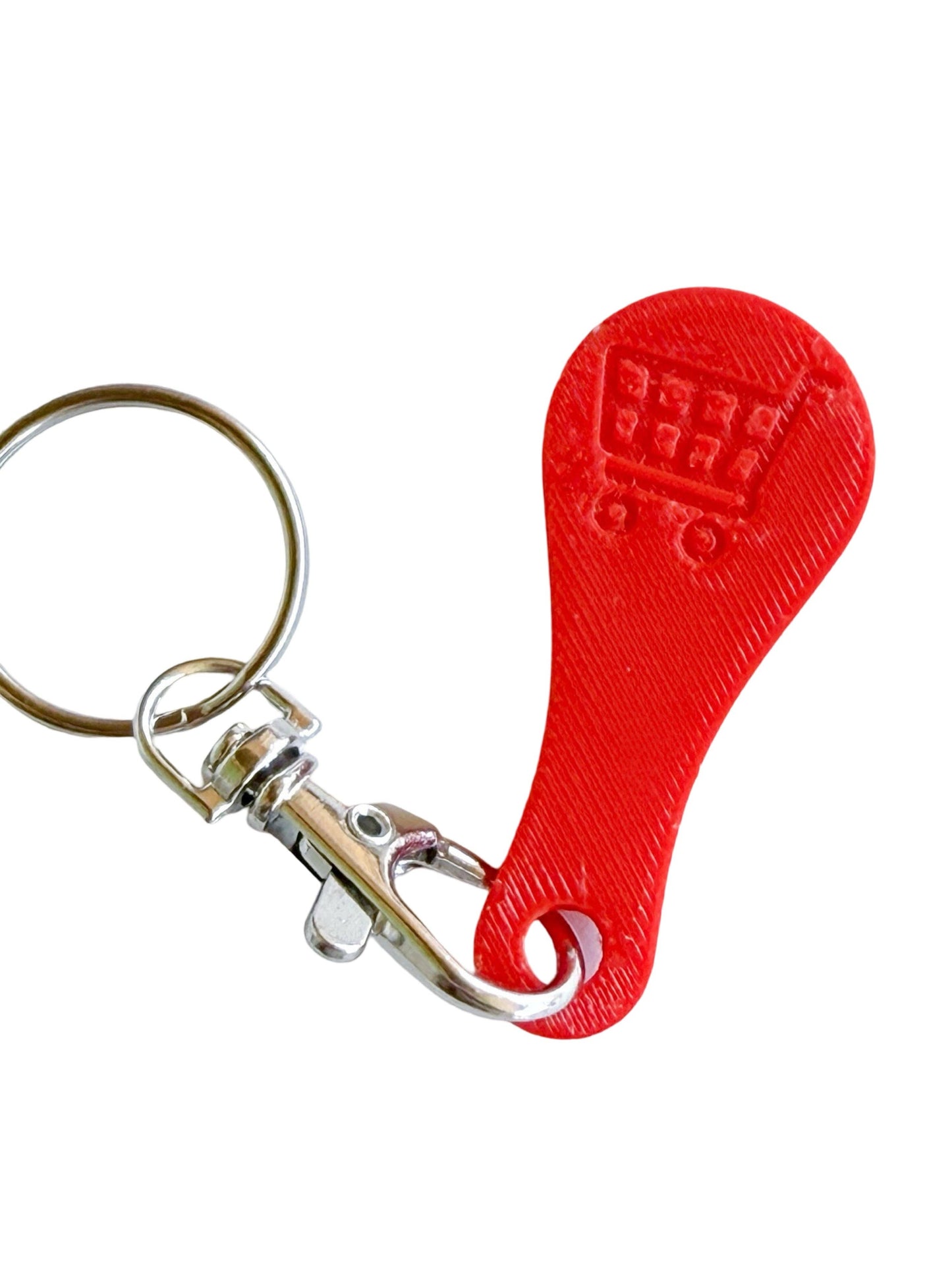 Shopping Cart Quarter Saver Keychain