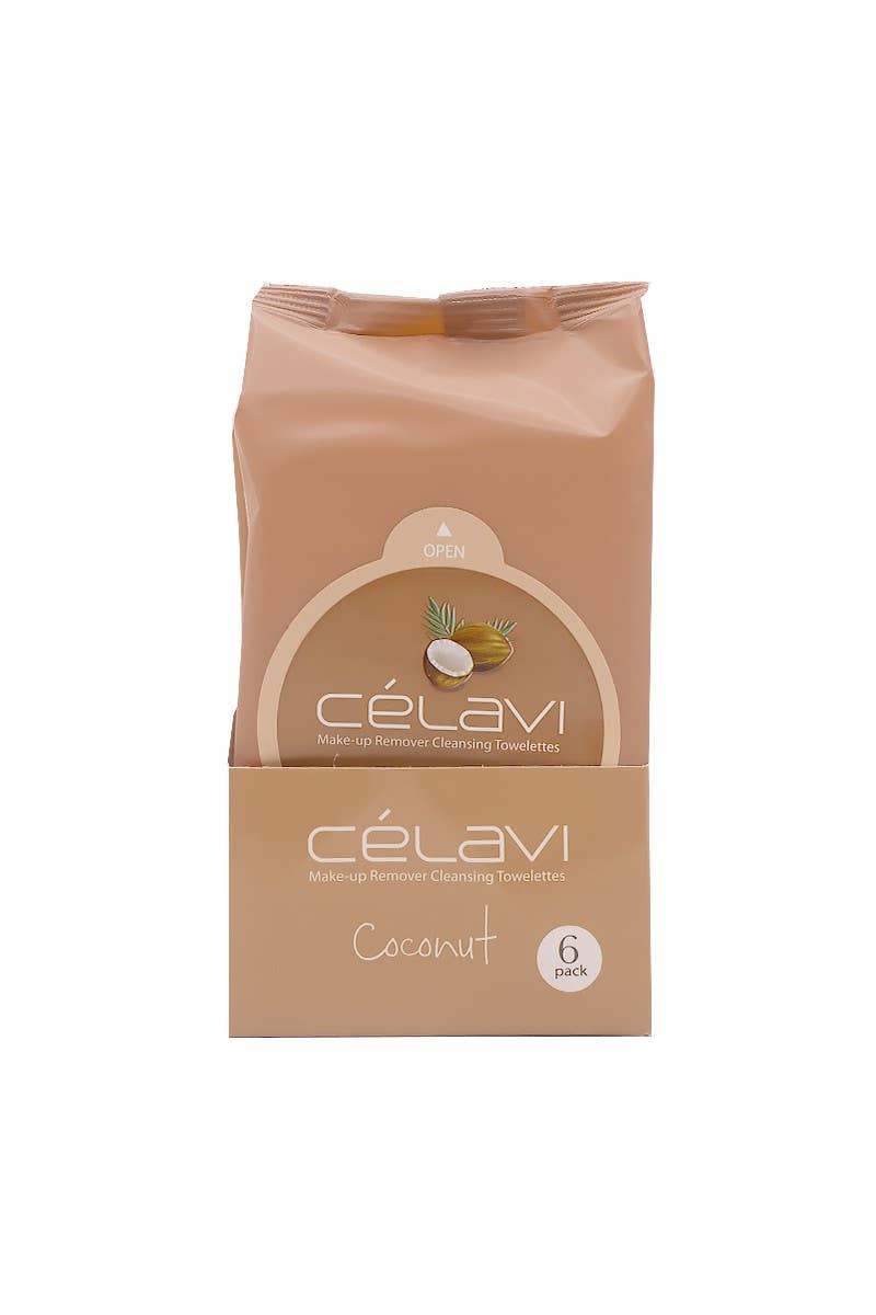 Coconut Makeup Cleansing Towelette - 6pc