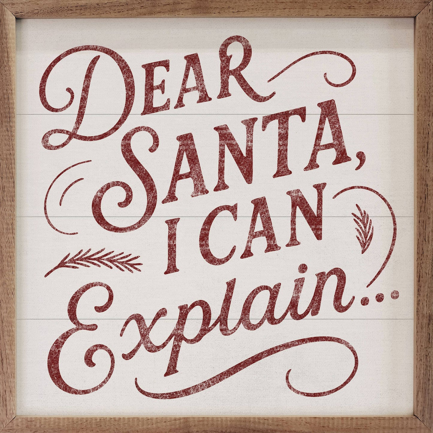 Dear Santa White: 8x8