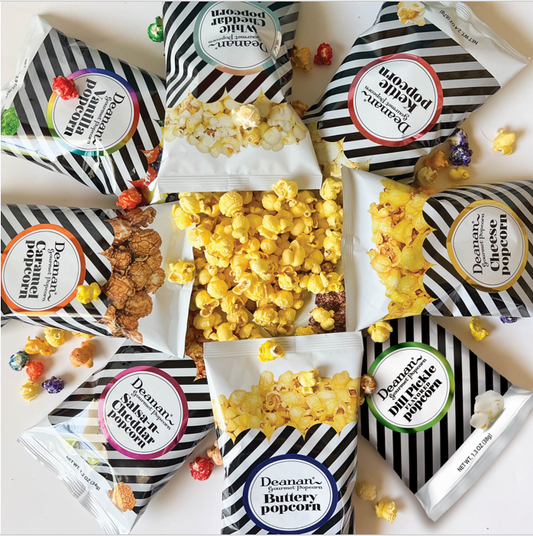 Mixed Case of Popcorn - 50 Count - 3 Cup Bags