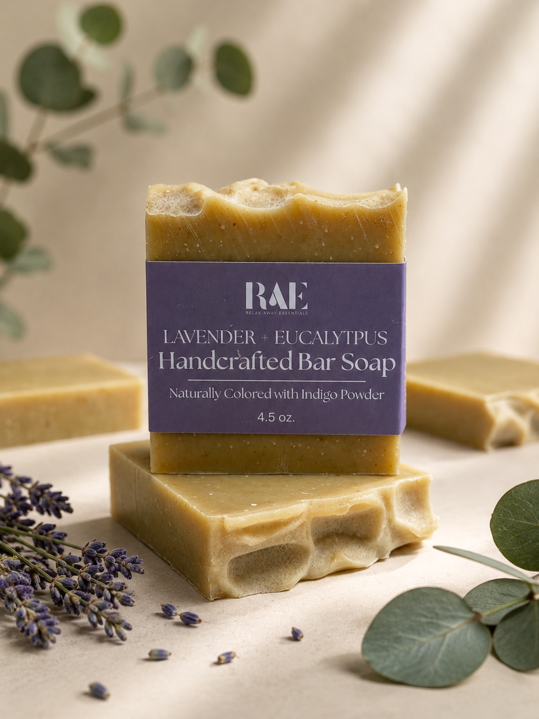 Bar Soap Peppermint eucalyptus