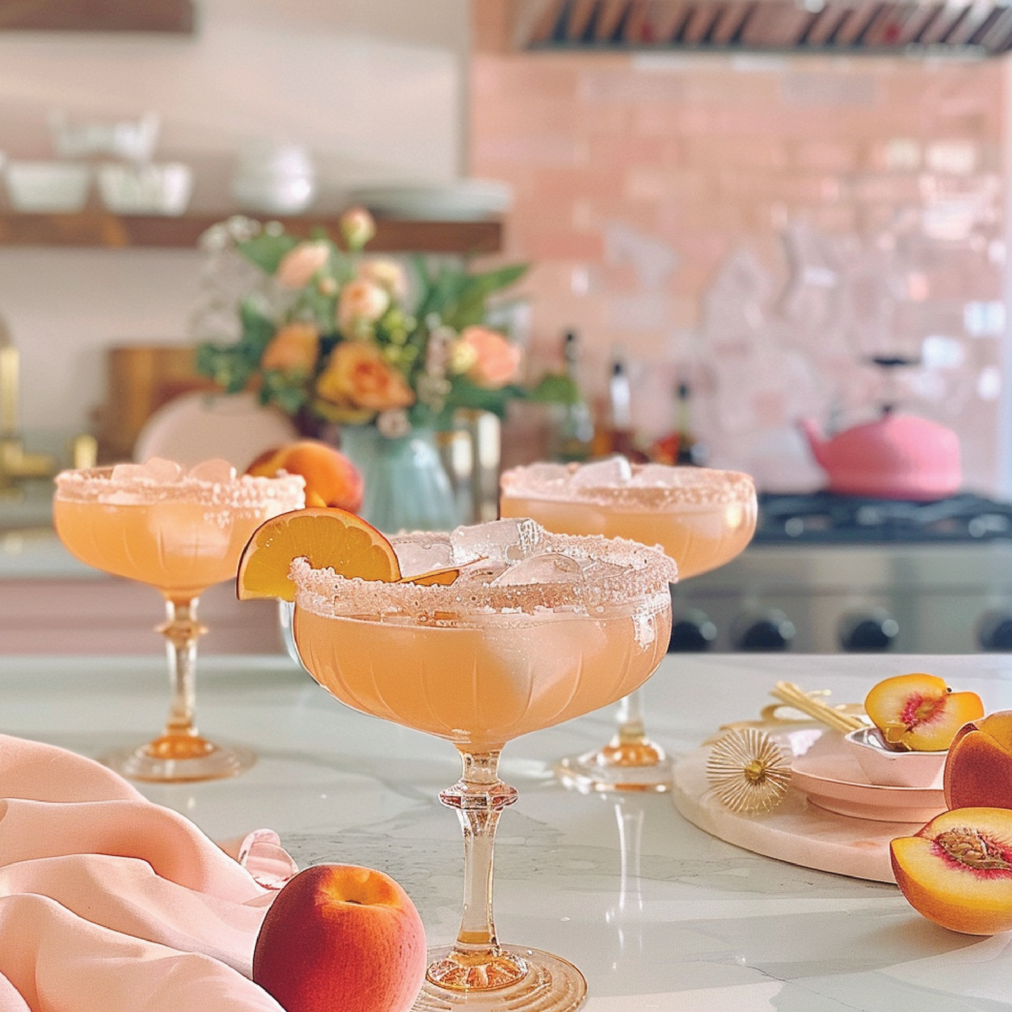 Natural Peach Margarita