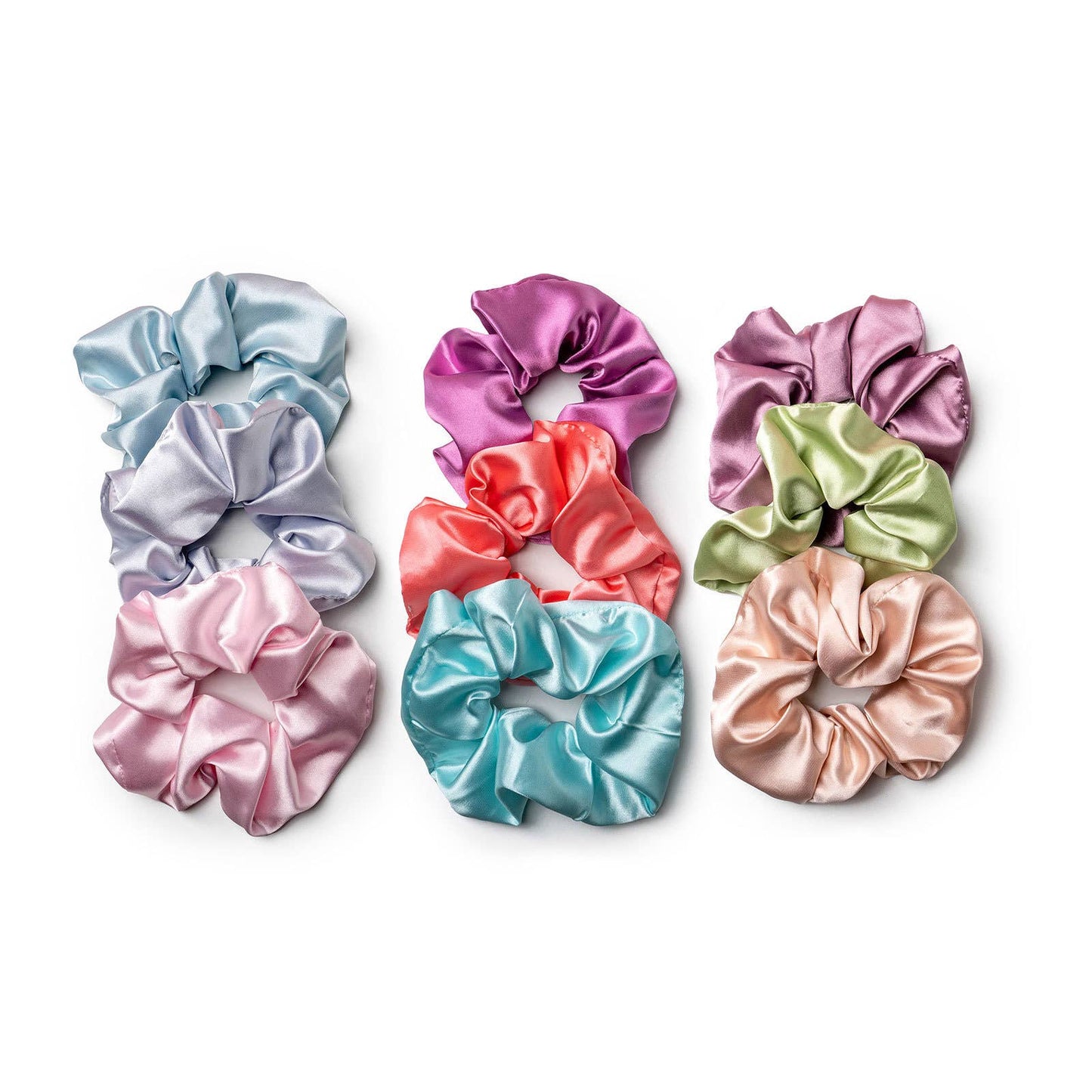 Oversized Satin Scrunchie Pk