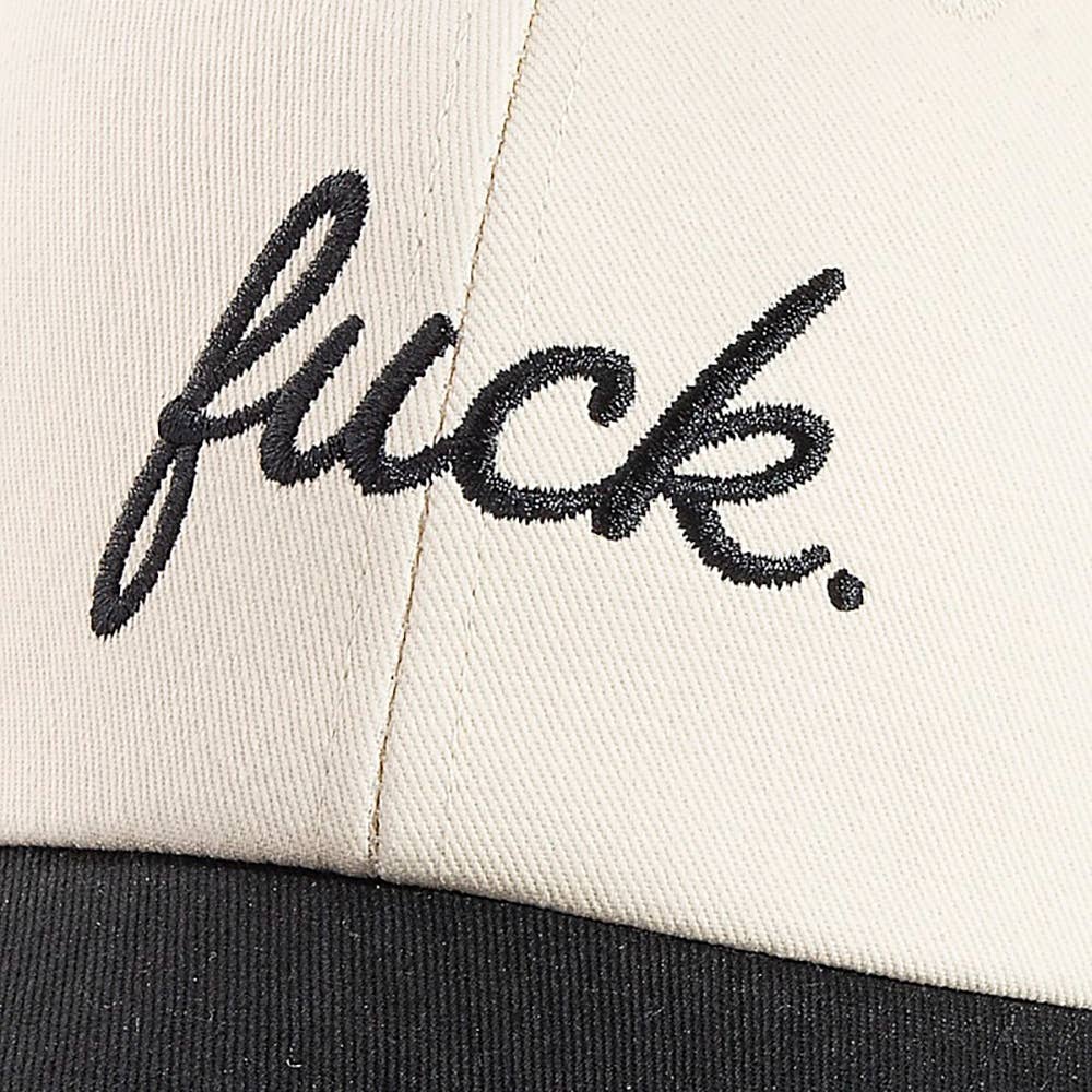 Fuck Print Cap: BK