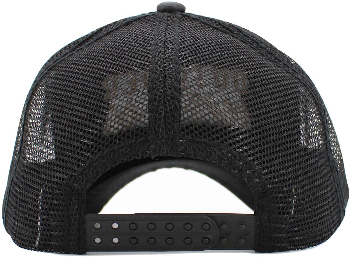 Outsider Mesh Vintage Ballcap: BLK