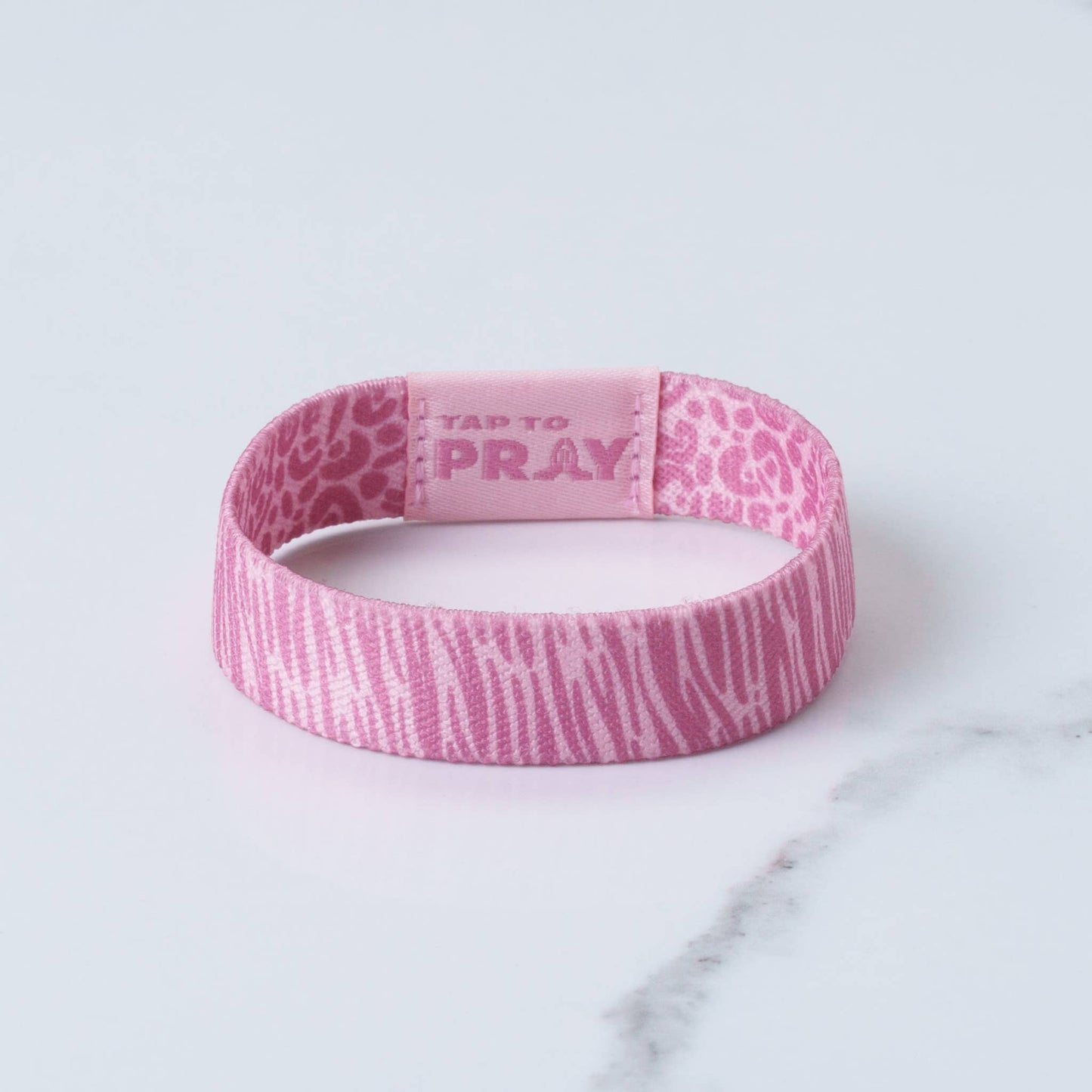 Tap To Pray™ Wristbands - Safari Rose: Medium