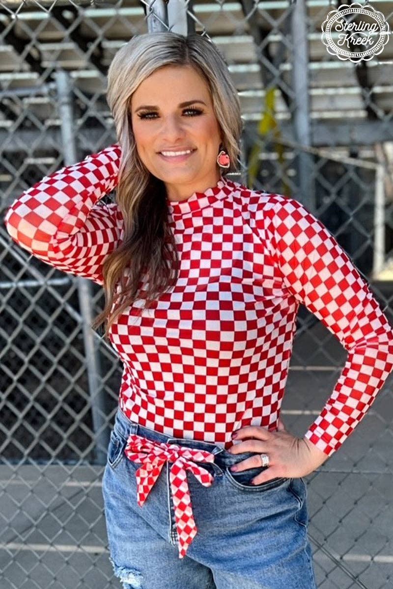 Red/White Mesh