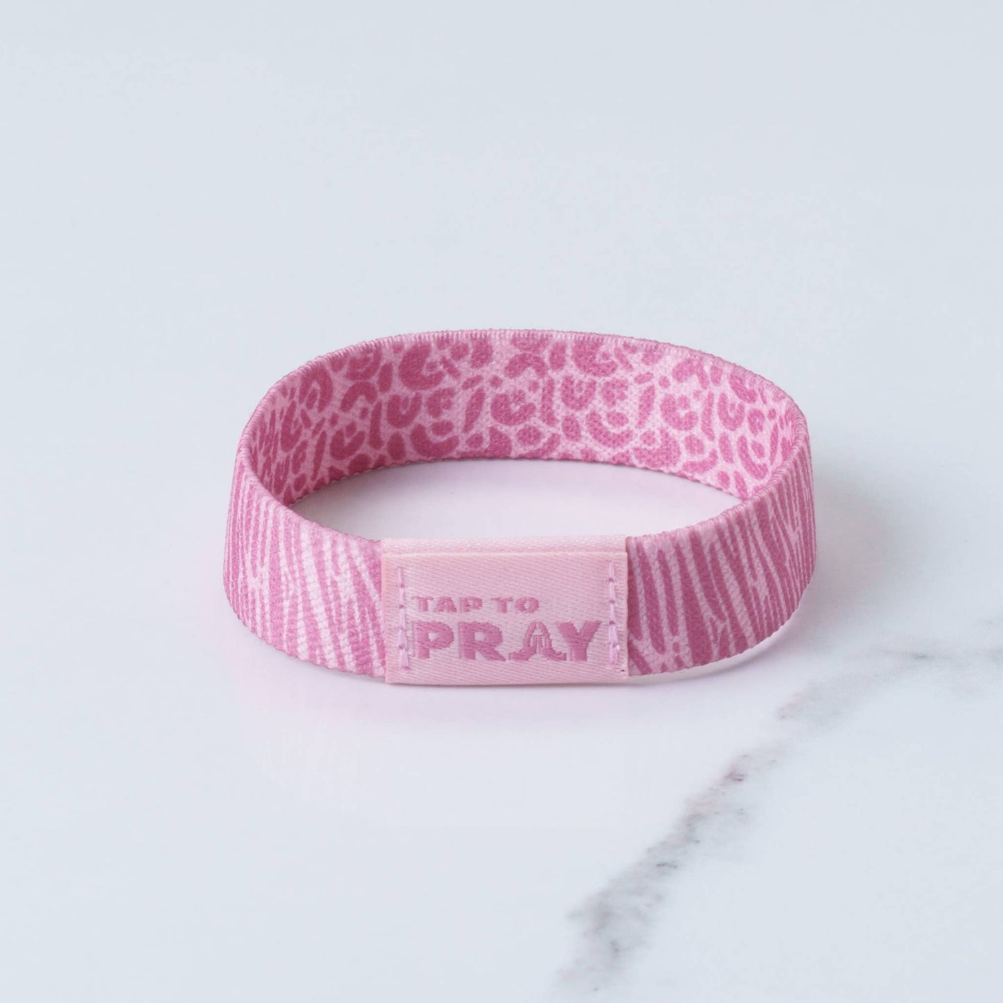 Tap To Pray™ Wristbands - Safari Rose: Medium