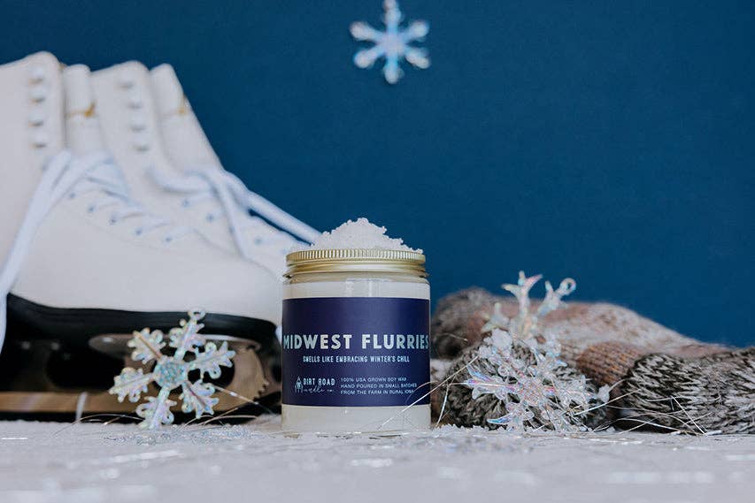 Midwest Flurries Candle: 16 oz Candle
