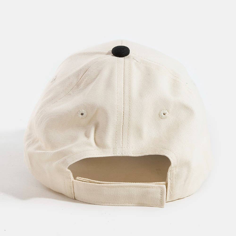 Grumpy Print Cap: BK